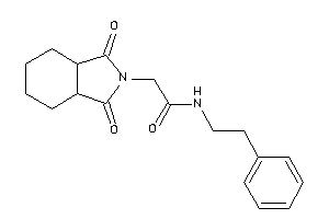 2-(1,3-diketo-3a,4,5,6,7,7a-hexahydroisoindol-2-yl)-N-phenethyl-acetamide