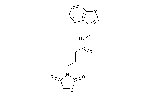 N-(benzothiophen-3-ylmethyl)-4-(2,5-diketoimidazolidin-1-yl)butyramide