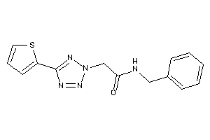 N-benzyl-2-[5-(2-thienyl)tetrazol-2-yl]acetamide