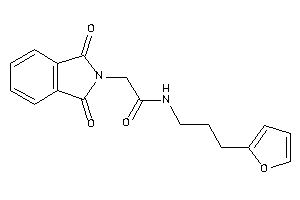 N-[3-(2-furyl)propyl]-2-phthalimido-acetamide