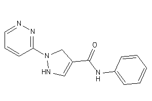 Image of N-phenyl-1-pyridazin-3-yl-3-pyrazoline-4-carboxamide