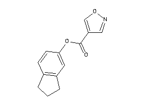 Isoxazole-4-carboxylic Acid Indan-5-yl Ester