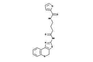 N-[4-(4H-chromeno[4,3-d]thiazol-2-ylamino)-4-keto-butyl]-2-furamide