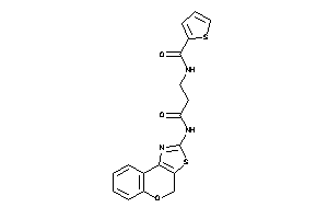 N-[3-(4H-chromeno[4,3-d]thiazol-2-ylamino)-3-keto-propyl]thiophene-2-carboxamide