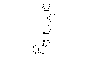 Image of N-[4-(4H-chromeno[4,3-d]thiazol-2-ylamino)-4-keto-butyl]benzamide