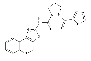 Image of N-(4H-chromeno[4,3-d]thiazol-2-yl)-1-(2-furoyl)pyrrolidine-2-carboxamide