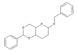 6-benzoxy-2-phenyl-4,4a,6,7,8,8a-hexahydropyrano[3,2-d][1,3]dioxine