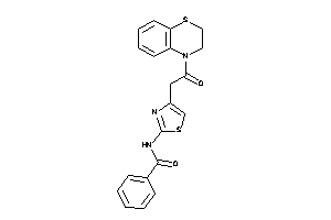 N-[4-[2-(2,3-dihydro-1,4-benzothiazin-4-yl)-2-keto-ethyl]thiazol-2-yl]benzamide