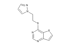 4-(2-pyrazol-1-ylethylthio)thieno[3,2-d]pyrimidine