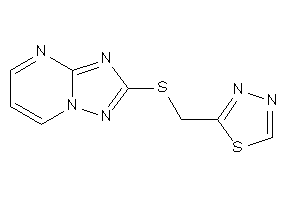 2-[([1,2,4]triazolo[1,5-a]pyrimidin-2-ylthio)methyl]-1,3,4-thiadiazole
