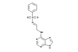 N-[2-(9H-purin-6-ylamino)ethylidene]benzenesulfonamide