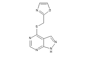 2-[(1H-pyrazolo[3,4-d]pyrimidin-4-ylthio)methyl]oxazole
