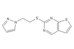 2-(2-pyrazol-1-ylethylthio)thieno[2,3-d]pyrimidine