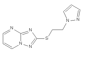 2-(2-pyrazol-1-ylethylthio)-[1,2,4]triazolo[1,5-a]pyrimidine