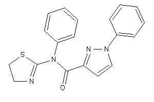 N,1-diphenyl-N-(2-thiazolin-2-yl)pyrazole-3-carboxamide