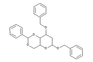 6,8-dibenzoxy-2-phenyl-4,4a,6,7,8,8a-hexahydropyrano[3,2-d][1,3]dioxine