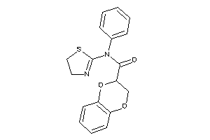 N-phenyl-N-(2-thiazolin-2-yl)-2,3-dihydro-1,4-benzodioxine-3-carboxamide