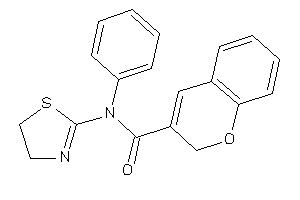 N-phenyl-N-(2-thiazolin-2-yl)-2H-chromene-3-carboxamide