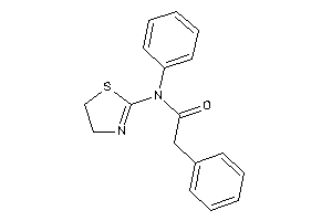 N,2-diphenyl-N-(2-thiazolin-2-yl)acetamide