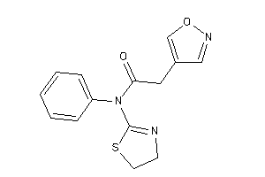 2-isoxazol-4-yl-N-phenyl-N-(2-thiazolin-2-yl)acetamide