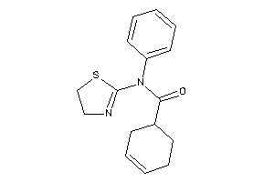 N-phenyl-N-(2-thiazolin-2-yl)cyclohex-3-ene-1-carboxamide