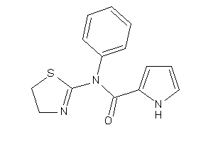 N-phenyl-N-(2-thiazolin-2-yl)-1H-pyrrole-2-carboxamide