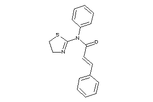 N,3-diphenyl-N-(2-thiazolin-2-yl)acrylamide