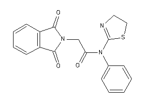 N-phenyl-2-phthalimido-N-(2-thiazolin-2-yl)acetamide