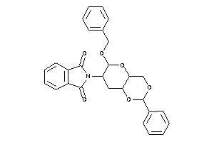 2-(6-benzoxy-2-phenyl-4,4a,6,7,8,8a-hexahydropyrano[3,2-d][1,3]dioxin-7-yl)isoindoline-1,3-quinone