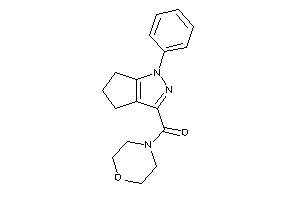 Morpholino-(1-phenyl-5,6-dihydro-4H-cyclopenta[c]pyrazol-3-yl)methanone