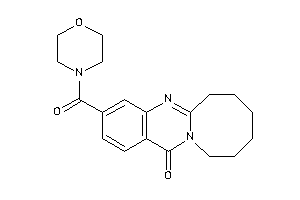 Image of 3-(morpholine-4-carbonyl)-6,7,8,9,10,11-hexahydroazocino[2,1-b]quinazolin-13-one