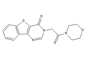 3-(2-keto-2-morpholino-ethyl)benzofuro[3,2-d]pyrimidin-4-one