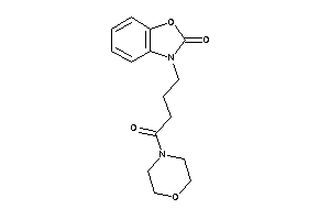 3-(4-keto-4-morpholino-butyl)-1,3-benzoxazol-2-one