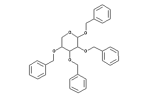 2,3,4,5-tetrabenzoxytetrahydropyran
