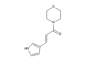 1-morpholino-3-(1H-pyrrol-3-yl)prop-2-en-1-one