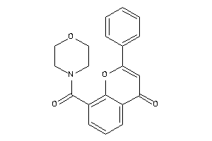 8-(morpholine-4-carbonyl)-2-phenyl-chromone