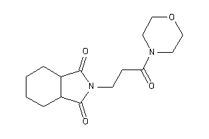2-(3-keto-3-morpholino-propyl)-3a,4,5,6,7,7a-hexahydroisoindole-1,3-quinone