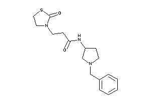 N-(1-benzylpyrrolidin-3-yl)-3-(2-ketothiazolidin-3-yl)propionamide