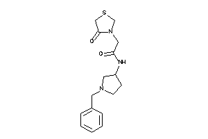 N-(1-benzylpyrrolidin-3-yl)-2-(4-ketothiazolidin-3-yl)acetamide