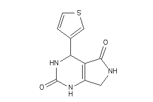 4-(3-thienyl)-3,4,6,7-tetrahydro-1H-pyrrolo[3,4-d]pyrimidine-2,5-quinone