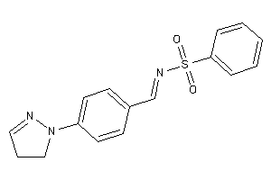 N-[4-(2-pyrazolin-1-yl)benzylidene]benzenesulfonamide