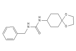 1-benzyl-3-(1,4-dioxaspiro[4.5]decan-8-yl)urea