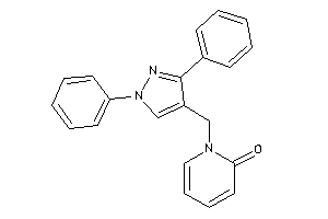 1-[(1,3-diphenylpyrazol-4-yl)methyl]-2-pyridone