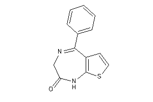 Image of 5-phenyl-1,3-dihydrothieno[2,3-e][1,4]diazepin-2-one
