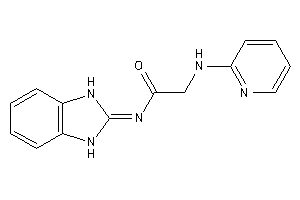 N-(1,3-dihydrobenzimidazol-2-ylidene)-2-(2-pyridylamino)acetamide