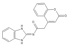 N-(1,3-dihydrobenzimidazol-2-ylidene)-2-(2-ketochromen-4-yl)acetamide