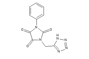 Image of 1-phenyl-3-(1H-tetrazol-5-ylmethyl)imidazolidine-2,4,5-trione