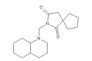 3-(3,4,4a,5,6,7,8,8a-octahydro-2H-quinolin-1-ylmethyl)-3-azaspiro[4.4]nonane-2,4-quinone