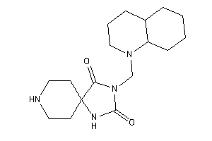 Image of 3-(3,4,4a,5,6,7,8,8a-octahydro-2H-quinolin-1-ylmethyl)-1,3,8-triazaspiro[4.5]decane-2,4-quinone