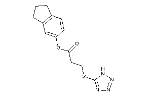 3-(1H-tetrazol-5-ylthio)propionic Acid Indan-5-yl Ester